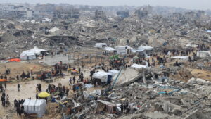 "EE.UU. no va a pagar la reconstrucción de Gaza"