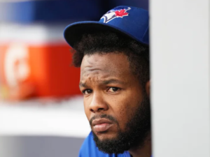 Guerrero en guerra contra los Blue Jays