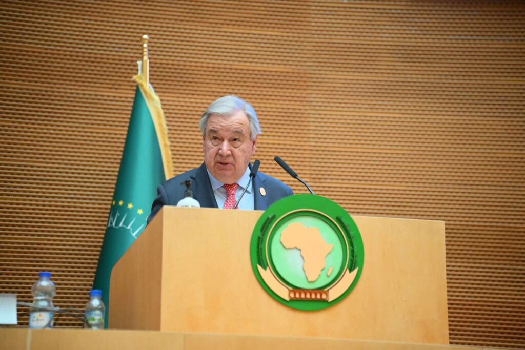 Guterres pide al mundo recordar injusticias en África