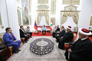 Maduro se reúne con máxima autoridad religiosa musulmana del Líbano