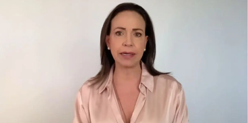 María Corina Machado pide ayuda internacional para sacar a Nicolás Maduro del poder