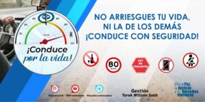Ministerio Público inició campaña para prevenir accidentes