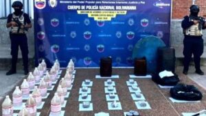 PNB descubrió narcolaboratorio en La Cañada de Urdaneta