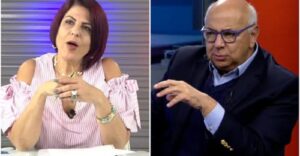 El encontronazo entre Patricia Poleo y César Miguel Rondón por el cierre de la USAID