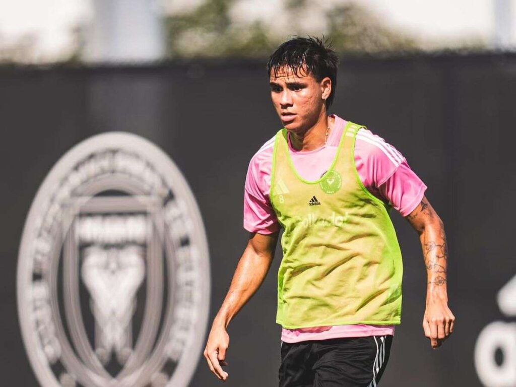 Segovia tuvo su primer entrenamiento con Miami