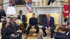 Trump no negociará con Zelenski y le dice que "puede volver cuando esté listo para la paz"