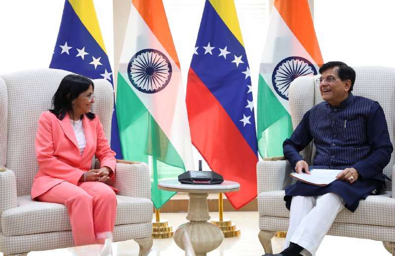 Venezuela presentó oferta exportable ante la India