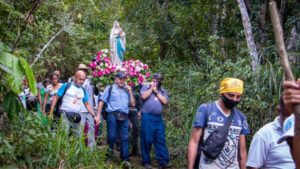 Virgen de Lourdes recorrerá el Waraira Repano