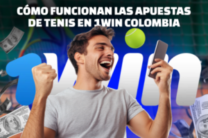 Apuestas de tenis en 1win en Colombia: mercados, cuotas y estrategias