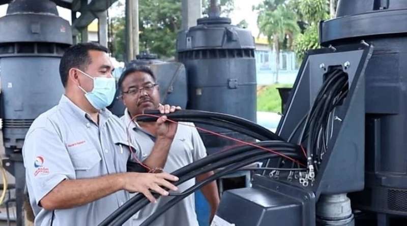 Avanza recuperación del acueducto Amana-Maturín