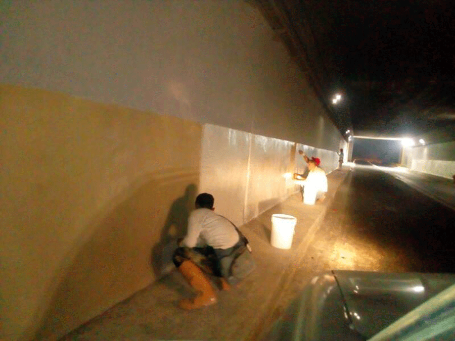 Avanzan labores de mantenimiento en los túneles El Valle y El Paraíso