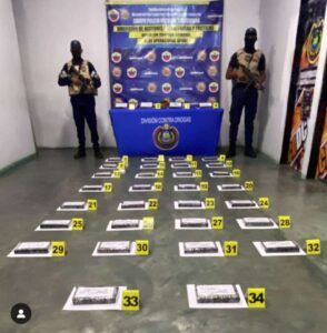 CPNB incautó 34 kilogramos de cocaína en el estado Apure