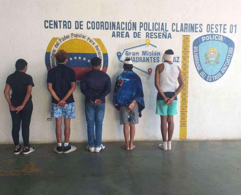 Cinco detenidos por pelea callejera en Boca de Uchire