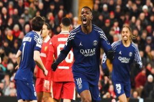 Joao Rafael Silva Robertson - El PSG hizo la machada ¡Eliminó al Liverpool en Anfield y clasificó a cuartos de Champions! - FOTO