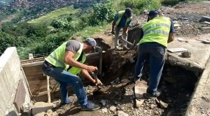 En Catia ejecutan obras para mitigar riesgos