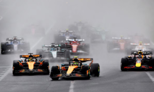 Lando Norris ganó un accidentado Gran Premio de Australia de Fórmula 1 bajo la lluvia