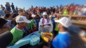 Higuerote rompe récord de participación en el Entierro de la Sardina