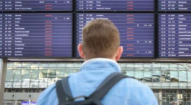 Huelga de trabajadores aeroportuarios deja a Alemania incomunicada