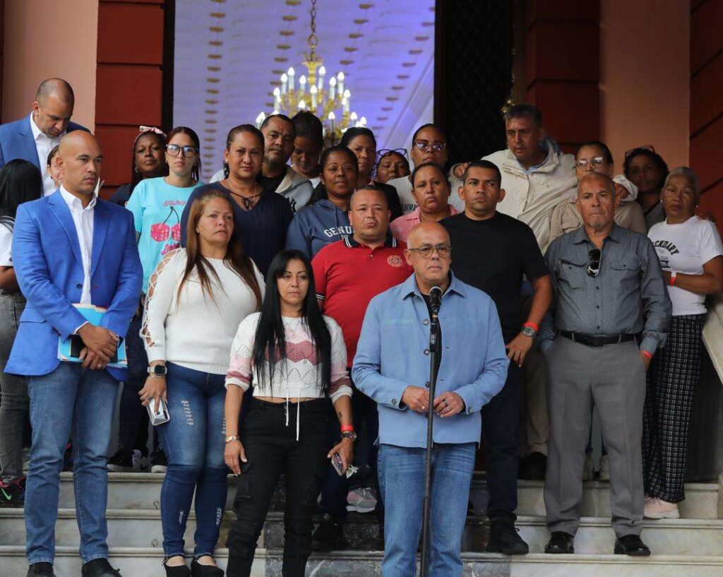 Jorge Rodríguez: moveremos cielo y tierra para traer a los hermanos secuestrados