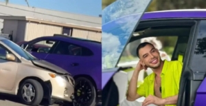 Joven colombiano que ganó el Lamborghini de Shakira lo chocó