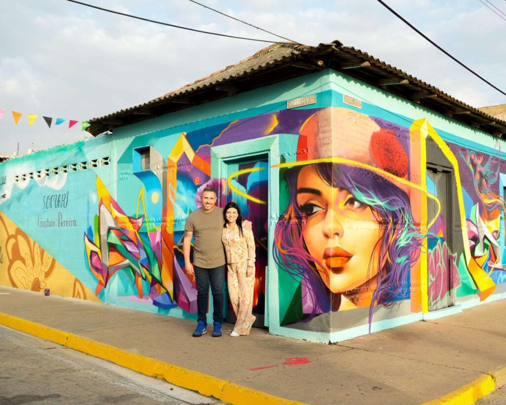 Lechería estrenó su galería a cielo abierto “Ciudad Mural”