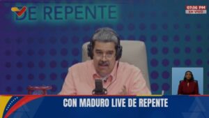 Nicolás Maduro acusa al presidente de Guyana ser “el Zelenski del Caribe”