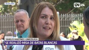 Misa de batas blancas en honor al médico de los pobres