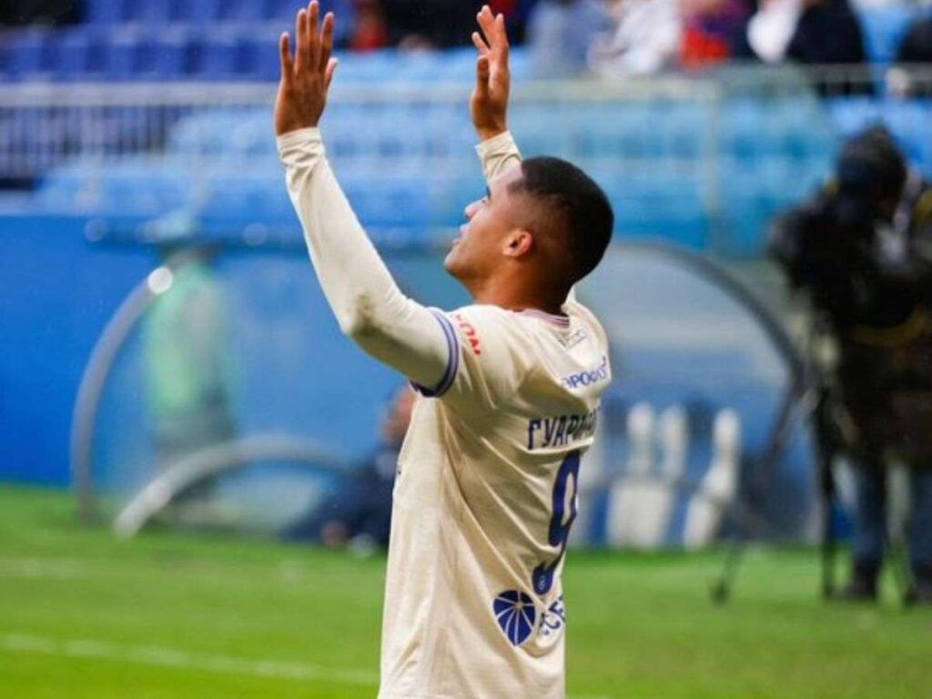 Saúl Guarirapa marca su primer gol con el CSKA Moscú