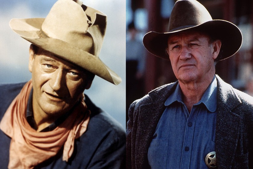 "Es el peor actor de la ciudad". John Wayne odiaba a Gene Hackman incluso más que a Clint Eastwood. Pero Hackman no opinaba lo mismo de él