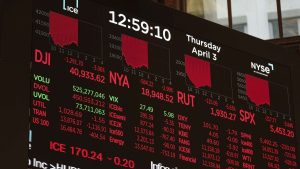 Aranceles de Trump producen la peor jornada en Wall Street desde 2020