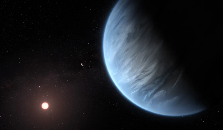 Astrónomos identifican posibles señales de vida en exoplaneta K2-18b