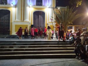 Charallave se conmovió con la representación de La Pasión de Cristo 2025