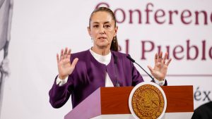 Sheinbaum a Trump: «Si no hay agua, ¿cómo la entregas?»