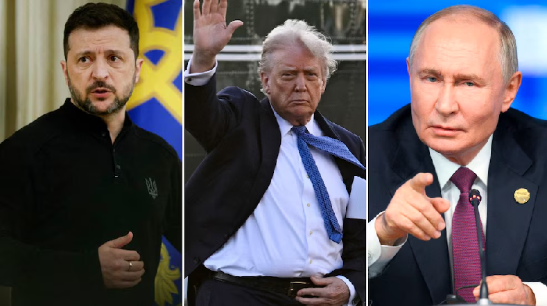 En una carrera contra el tiempo, Donald Trump aún no logra acercar posiciones entre Zelensky y Putin para acordar un cese del fuego en Ucrania