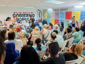 En el barrio Bolívar de Petare instalaron sala de gobierno popular