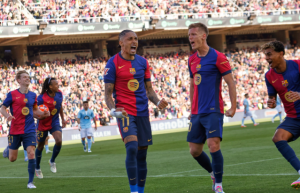 FC Barcelona firme en el liderato con remontada épica ante el Celta