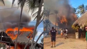 Incendio en popular hotel de Margarita generó terror en plena Semana Santa