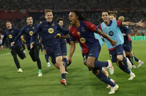 FC Barcelona gana la Copa del Rey con gol de Koundé en el alargue