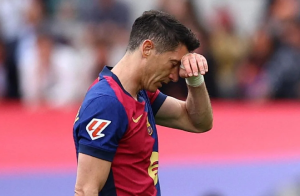 Lewandowski se perderá la final de Copa del Rey ante Real Madrid por lesión