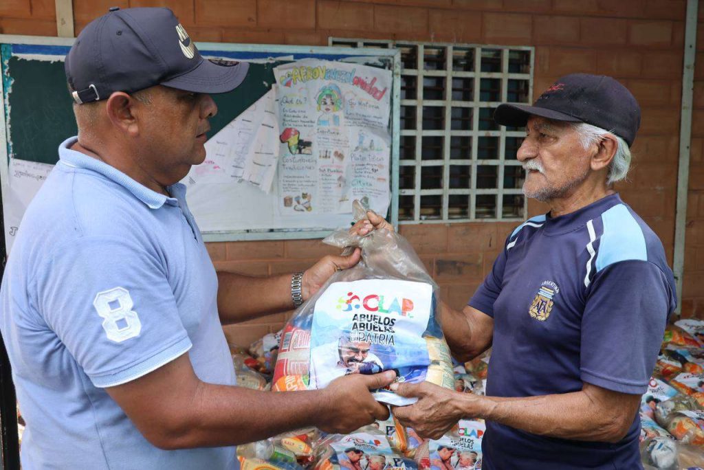 Más de 30.000 abuelos aragüeños atendidos por la Misión Alimentación