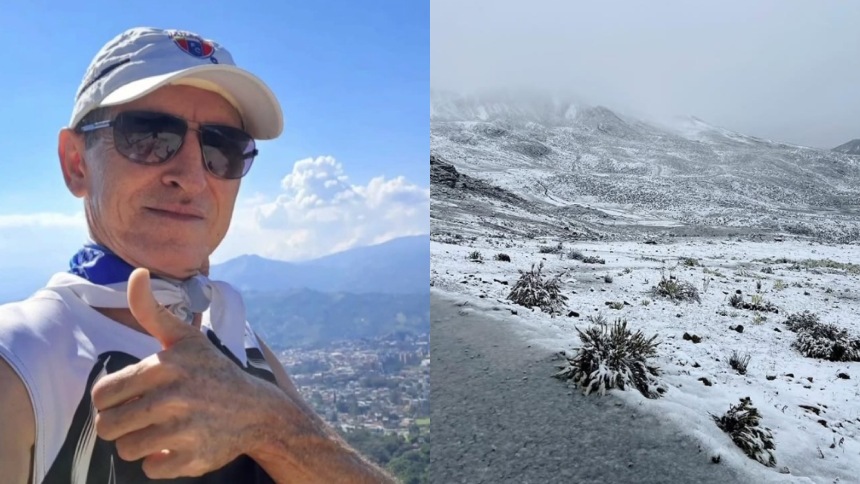 Senderista murió durante carrera de montaña en plena nevada