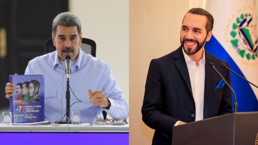 La sorpresiva propuesta que le hizo Nayib Bukele a Nicolás Maduro