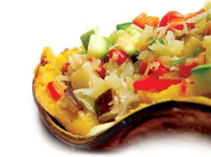 Plátano horneado con vegetales - Últimas Noticias