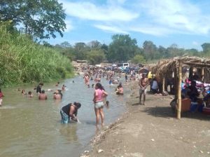 Prohibieron sacar arena del río Las Morochas