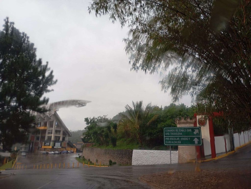 Registran anegaciones por lluvia en tres municipios del Táchira