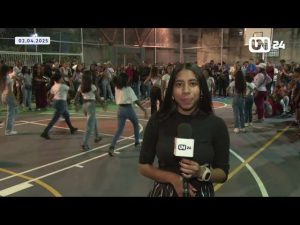 Reinauguran cancha deportiva La Cruz en Petare