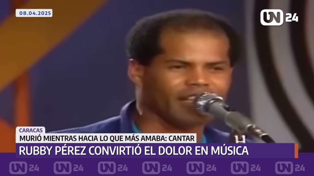 Rubby Pérez una leyenda del merengue