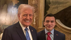 Daniel Noboa dice que “le encantaría contar” con tropas de EEUU para combatir a las pandillas en Ecuador