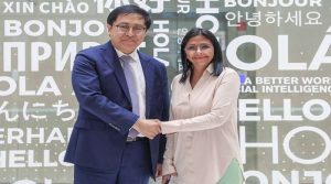 Vicepresidenta Rodríguez visita empresa iFlytek para cooperación en materia de IA