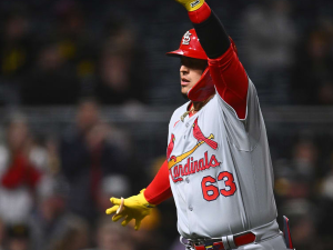 Yohel Pozo se gozó su "segundo debut" en Grandes Ligas